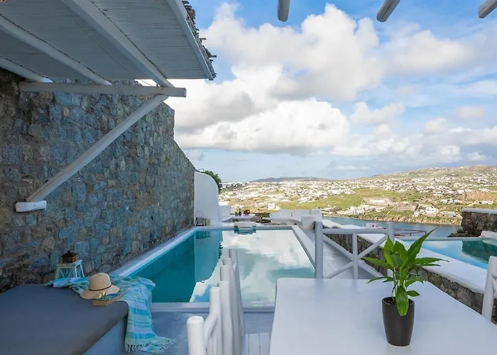 Tommaso Mykonos-iconic Pool & Sea View Villa Mykonos Town