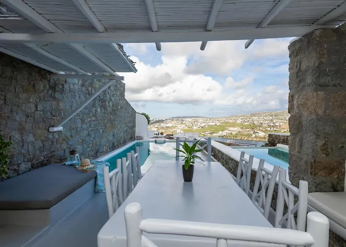 Tommaso Iconic Pool And Sea View By Schatz Collection Villa Mykonos Town