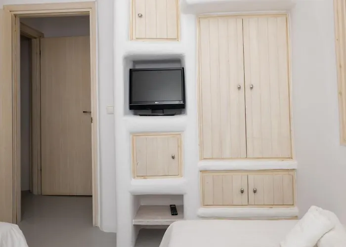 Вилла Tommaso Mykonos-iconic Pool & Sea View Mykonos Town